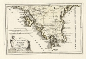 REILLY, FRANZ JOHANN JOSEPH VON: MAP OF SOUTHERN ISTRIA
